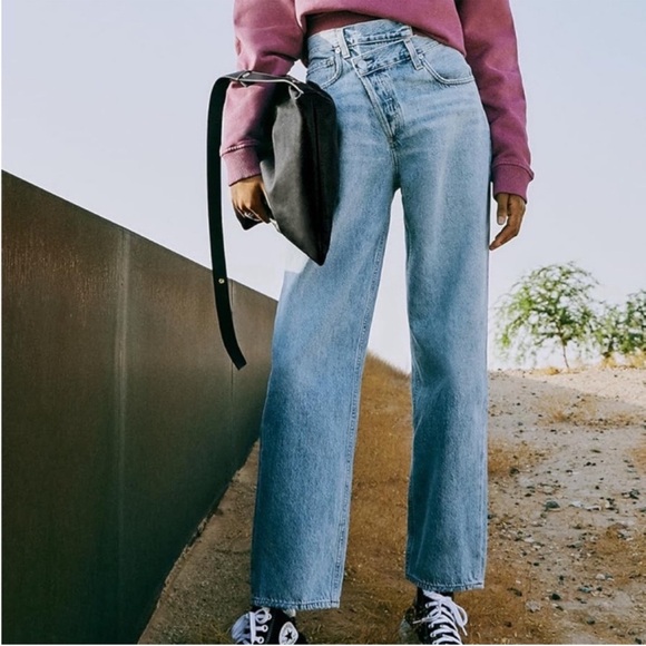 Agolde Denim - AGOLDE’S ARC CRISS CROSS JEAN ORGANIC COTTON- 27